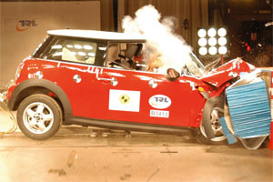 Mini Cooper Crash Test