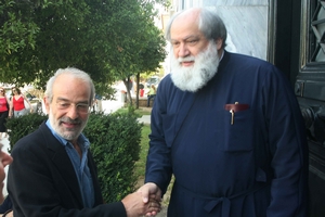 Επίσκεψη Αλαβάνου στον Αρχιεπίσκοπο