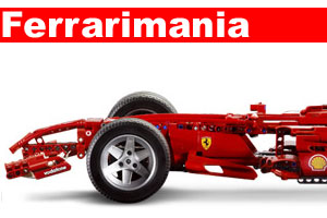 Ferrari models by Lego