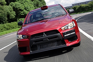 Το Lancer Evo X πλοηγός