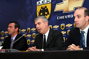Συνεργασία Chevrolet – AEK