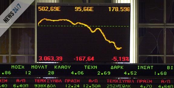 Με πτώση άνοιξε το χρηματιστήριο