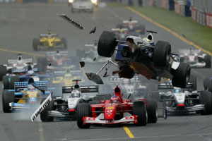 Τα πιο θεαματικά ατυχήματα στη F1