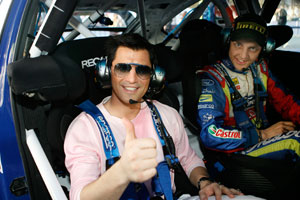 Ο Σάκης Ρουβάς με Focus RS WRC