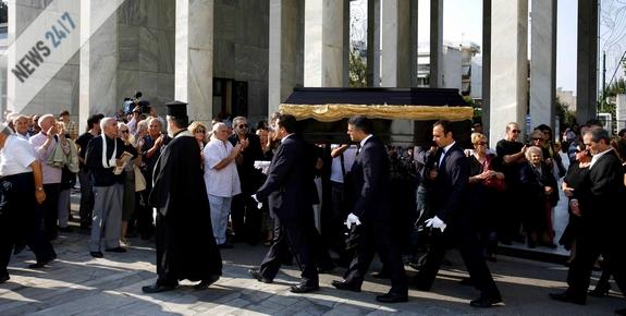 Τελευταίο αντίο στην Σπεράντζα Βρανά