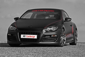 MR Car Design Volkswagen Scirocco Black Rocco