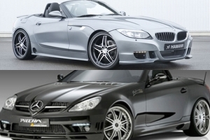 Hamann BMW Z4 VS Piecha Mercedes SLK RS
