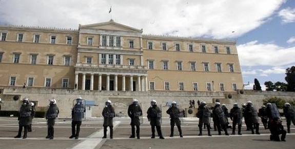 Ένταση στο κέντρο της Αθήνας