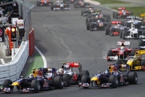 O χάρτης των στατιστικών της F1
