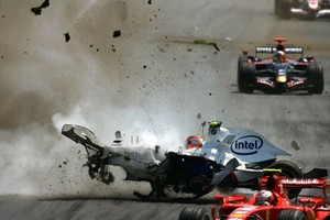Συγκλονιστικά ατυχήματα στη Formula 1