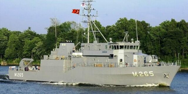 Πάλι φρεγάτα στα νερά μας