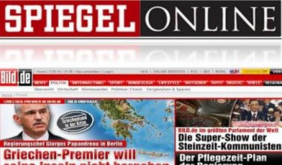 Πόλεμος Spiegel-Bild για Ελλάδα