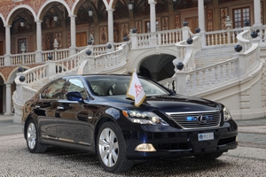 Η Lexus Προμηθευτής του Πρίγκιπα του Μονακό