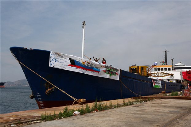 Σαμποτάζ σε πλοίο του στολίσκου για τη Γάζα