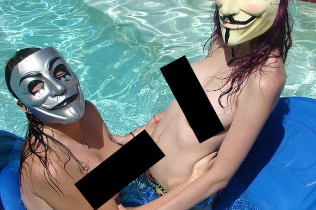 Oι “Anonymous” σε σκληρό πορνό