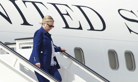 Εφτασε η Χίλαρι Κλίντον στην Αθήνα