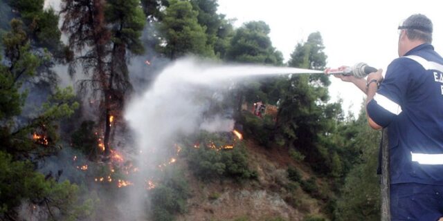 Υπό μερικό έλεγχο η πυρκαγιά στην Αλεξανδρούπολη