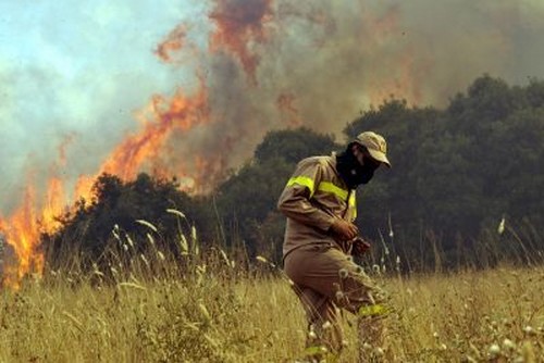 Πυρκαγιά στο Ναύπλιο