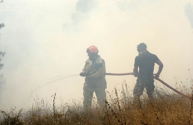 Υπό μερικό έλεγχο η πυρκαγιά στην Παιανία