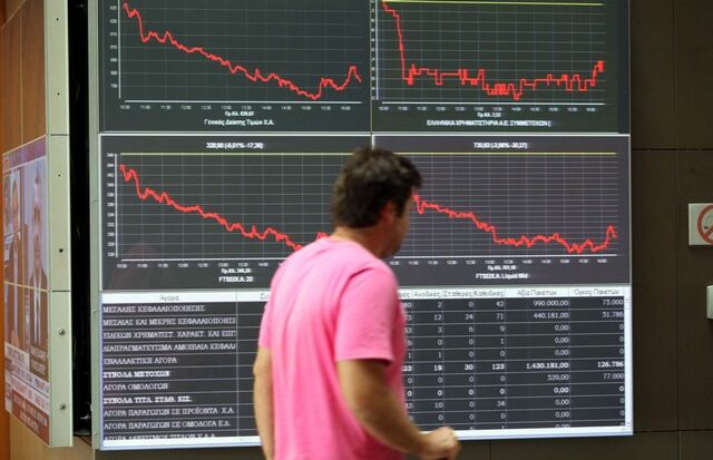 Χρηματιστήριο: O Γενικός Δείκτης Τιμών έκλεισε στις 761,24 μονάδες με πτώση 5,00 %