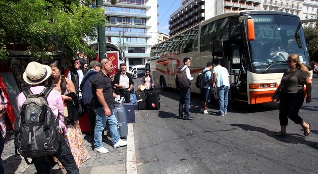 Φωτιά σε λεωφορείο γεμάτο επιβάτες