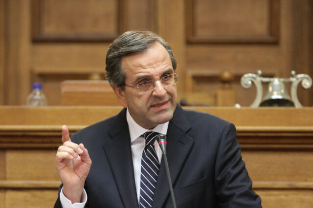 Σαμαράς: “Χωρίς παραίτηση Παπανδρέου δεν υπάρχει συναίνεση”