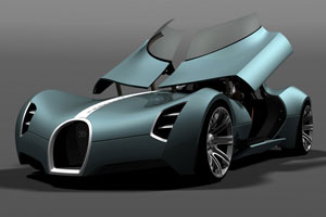 Bugatti Aerolithe Concept