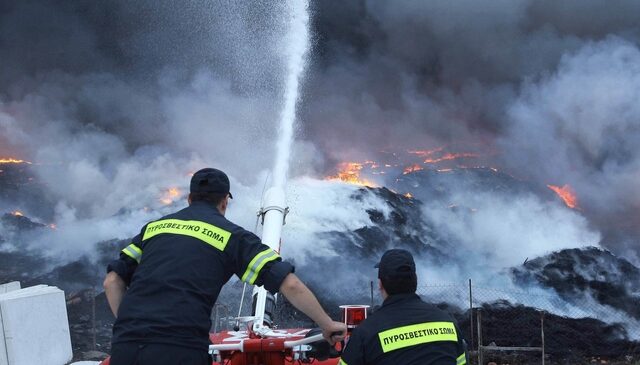 Έγινε στάχτη επιχείρηση στην Κέρκυρα