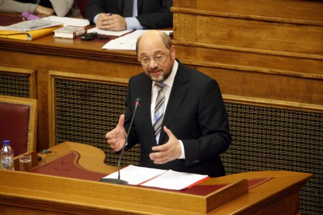 Ανάπτυξη πάση θυσία λέει ο Σουλτς