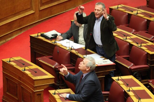 Ανέβηκαν οι τόνοι στη Βουλή για το PSI