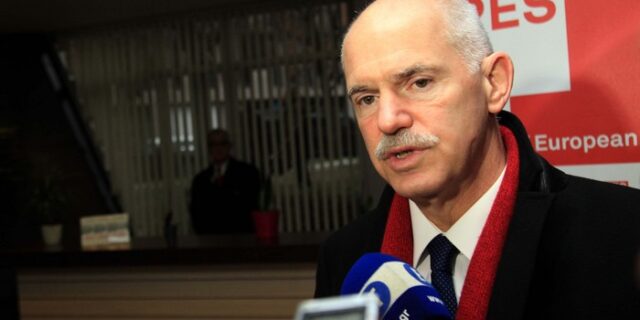 Παπανδρέου: Ο ΣΥΡΙΖΑ είναι καμουφλαρισμένη εκδοχή καιροσκοπισμού