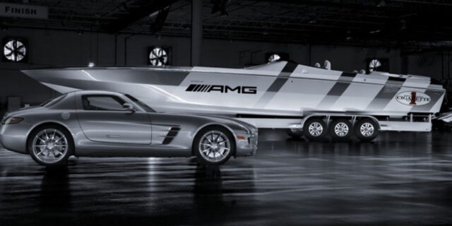 Mercedes SLS AMG και Cigarette Racing