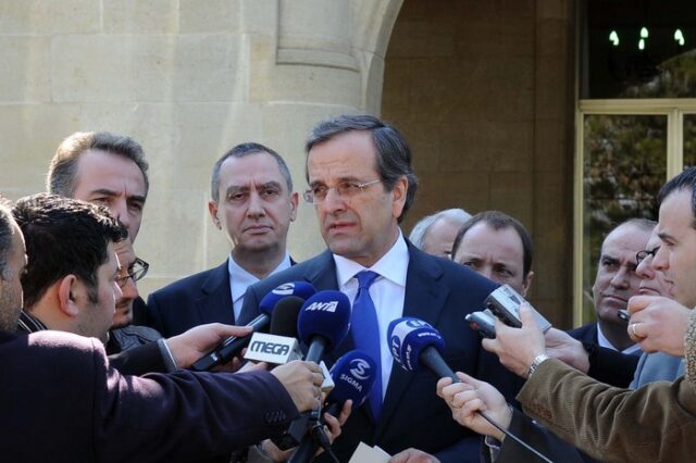 Σαμαράς: “Το νέο κούρεμα ανοίγει τον δρόμο για τις εκλογές”