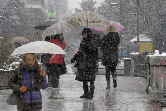 Κλειστά σχολεία στα βόρεια προάστια λόγω χιονιά