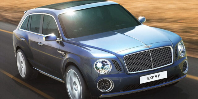 Bentley EXP 9 F SUV Concept