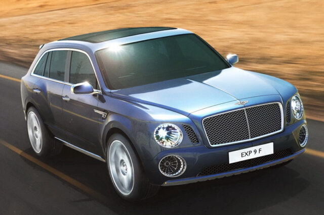 Bentley EXP 9 F SUV Concept
