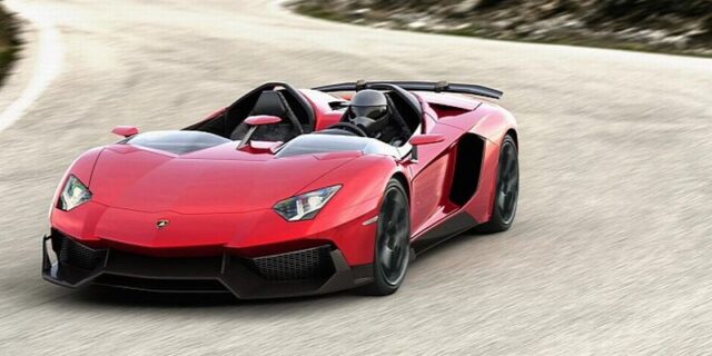 Lamborghini Aventador J. Μία και μοναδική