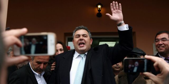 Ο Καμμένος μηνύει τον Αιμίλιο Λιάτσο