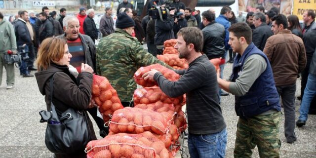 Πατάτες με 0,28 ευρώ το κιλό και στην Παλλήνη