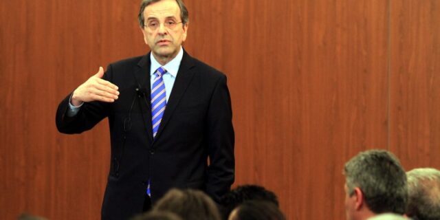 Σαμαράς: Όχι ψήφο στα κόμματα που δίνουν ζωή στο ΠΑΣΟΚ
