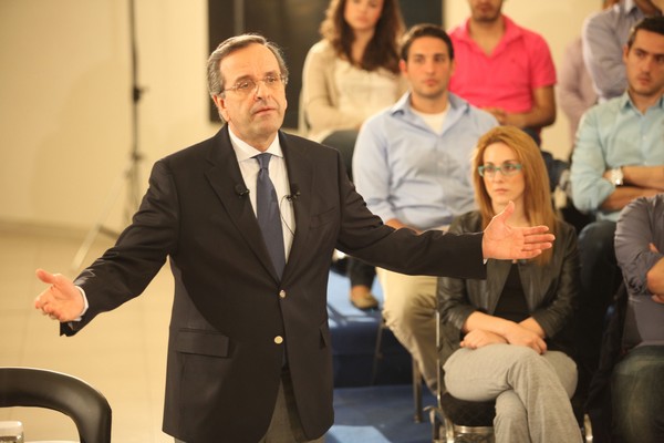 Σαμαράς: “Δεν θέλει ακυβερνησία ο κόσμος”