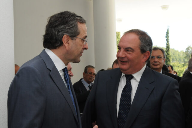 Επίσκεψη Καραμανλή στα γραφεία της Ν.Δ στη Θεσσαλονίκη