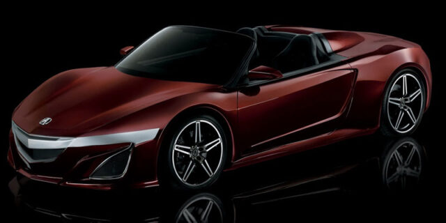 Το ανοικτό Honda/Acura NSX κάνει πρεμιέρα
