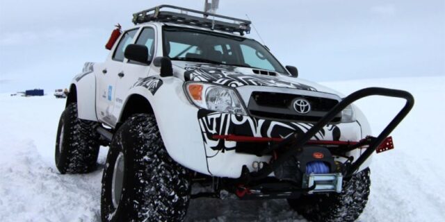 Η Toyota κατέκτησε την Ανταρκτική με τα Hilux
