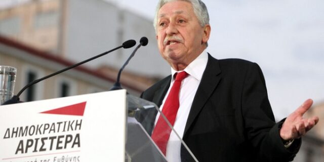 Κουβέλης: Κυβέρνηση με τις προοδευτικές δυνάμεις