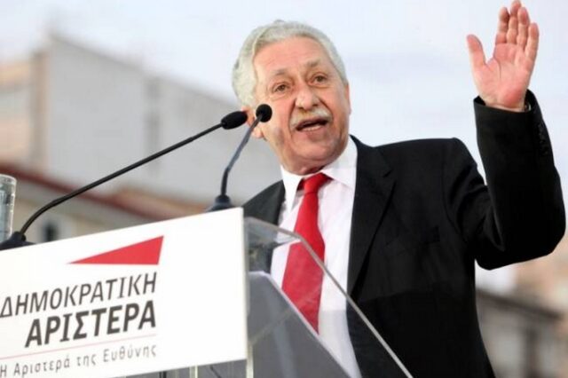 Φ.Κουβέλης: Καμία συμμετοχή στη συγκυβέρνηση ΠΑΣΟΚ-ΝΔ
