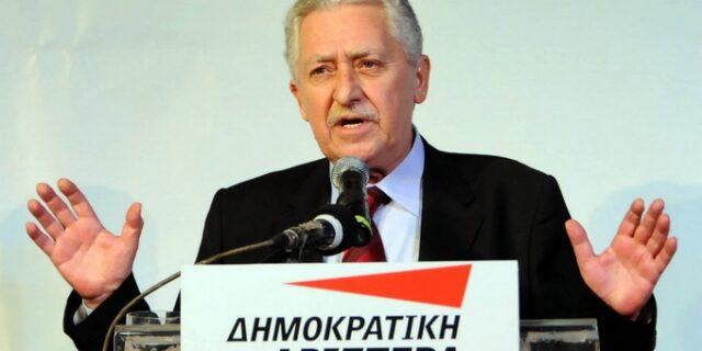 Φώτης Κουβέλης: “Δεν συνεργάζομαι με τα κόμματα του μνημονίου”