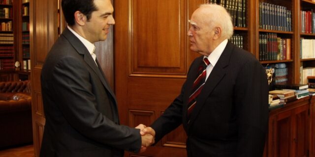 Τσίπρας: “Να πάρουν τις υπογραφές τους πίσω, Σαμαράς και Βενιζέλος και μετά μιλάμε”