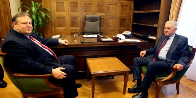 Βενιζέλος: Συμπίπτουν οι απόψεις μου με τον Φ. Κουβέλη