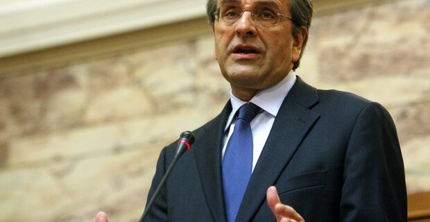 Σαμαράς: Ο ΣΥΡΙΖΑ ξεκινά από το σφυροδρέπανο και φτάνει στην αναρχία